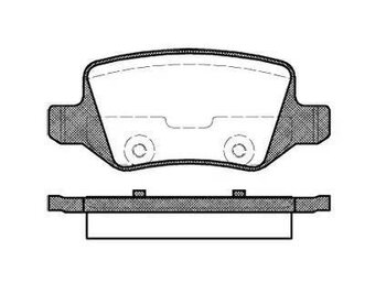 MERCEDES-BENZ 100 Caixa (631) B 150 (245.231) TRAS 2005 2011 95,7X41,5X14,3