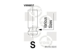 VALVULA ADMISSAO MITSUBISHI ECLIPSE I (D2_A) 2.0 i 16V 4WD (D22A, D27A) 1991 1994