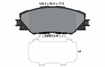 TOYOTA RAV 4 III (_A3_) 2.4 4WD (ACA31, ACA33) EIXO DIANTEIRO 2005 2012 146,5X56,8X17,6