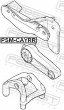 COXIM MOTOR PORSCHE CAYENNE (9PA) 3.2 TRASEIRA 2003 2007