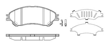 PASTILHA FREIO SUZUKI VITARA (LY) 1.6 VVT 2016 EM DIANTE