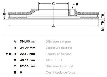 MITSUBISHI PAJERO SPORT I (K7_, K9_) 3.0 V6 (K96W) EIXO DIANTEIRO 1999 2006 32X32X12