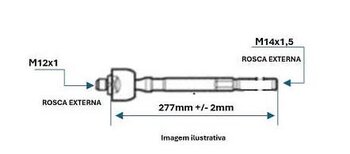 ARTICULACAO AXIAL RENAULT SCÉNIC I Monovolume (JA0/1_, FA0_) 1.6 RT 16V (JA00, JA16, JA15, JA19, JA1V, JA2B, JA EIXO DIANTEIRO ESQUERDA, DIREITA 1999 