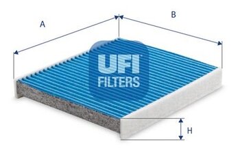 FILTRO ACD TOYOTA SW4 (_N15_, _N16_) 2.8 D 4x4 (GUN156) 2020 EM DIANTE 215X185X29