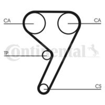 CORREIA DENTADA FORD FOCUS II (DA_, HCP, DP) 1.6 GL Flex 2010 2013 22