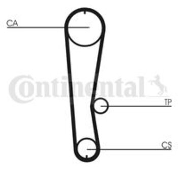 CORREIA DENTADA ASIA MOTORS TOWNER Furgão (AS84, AS85) 0.8 SDX 1992 2003 19