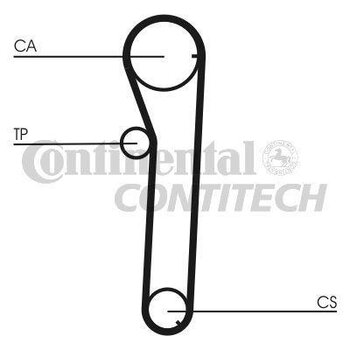 CORREIA DENTADA DAIHATSU CHARADE I (G10) 1.0 1977 1981 20X25X6