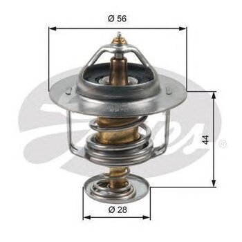 VALVULA TERMOSTATICA HYUNDAI H100 Furgão 2.5 TDiC 1997 2007 12x12x12