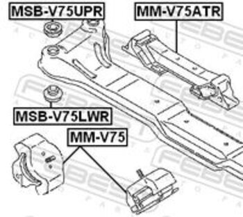 COXIM CAMBIO MITSUBISHI PAJERO CLASSIC (V2_W, V6_W, V7_W) 3.8 HPE FULL (V67W) TRASEIRA 2003 2006