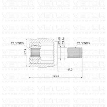 TULIPA HYUNDAI SANTA FÉ III (DM, DMA) 3.3 GLS 4WD 2013 2019