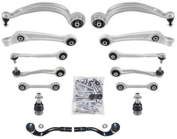 KIT BRACO SUSPENSAO AUDI A4 B8 (8K2) 2.0 TFSI EIXO DIANTEIRO LADO DIREITO 2008 2014