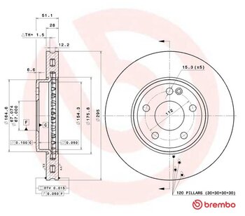 KIT 2 PÇs DISCO FREIO MERCEDES-BENZ GLA-CLASS (X156) GLA 200 (156.943) EIXO DIANTEIRO 2014 2019 51