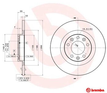 KIT 2 PÇs CITROËN JUMPY III Van de Passageiro (V_) 1.6 BlueHDi 115 EIXO TRASEIRO 2017 2022 35