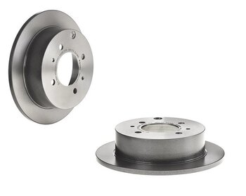 KIT 2 PÇs DISCO FREIO HYUNDAI SONATA IV (EF) 2.0 16V EIXO TRASEIRO 2001 2004 61