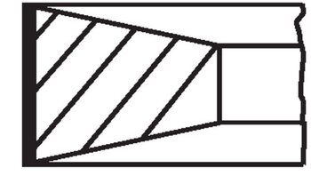 ANEL DE PISTAO IVECO DAILY II Furgão 35.10 (15034111, 15034204, 15034211, 15034215, 150 1997 2007 0.40