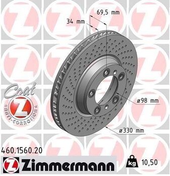 PORSCHE 718 CAYMAN (982) S 2.5 (982130, 982131) EIXO DIANTEIRO LADO ESQUERDO 2016 EM DIANTE 70