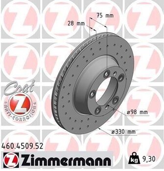 PORSCHE PANAMERA (971) 2.9 4S Executive V6 (97ADB1, 97BDB1, 97ADN1) EIXO TRASEIRO DIREITO 2017 2023 75