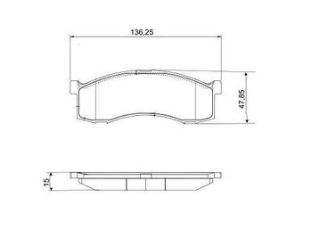 PASTILHA FREIO CITROËN C3 / C3 ORIGIN III (SX) 1.0 Flex 2022 EM DIANTE