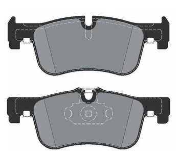 PASTILHA FREIO BMW 1 (F21) 116 i EIXO DIANTEIRO 2011 EM DIANTE 155,8X18,3X58