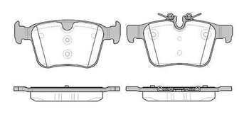 PASTILHA FREIO LAND ROVER DISCOVERY IV (L319) 5.0 HSE V8 4x4 TRAS 2009 2018 109,5X63,8