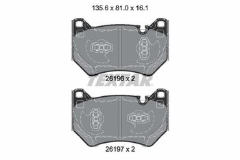 PASTILHA FREIO AUDI Q5 (FYB, FYG) 55 TFSi e quattro EIXO DIANTEIRO 2021 EM DIANTE 135,6X81X16,1