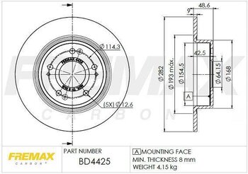 KIT 2 PÇs DISCO FREIO HONDA HR-V (RU) 1.8 i-VTEC Flexone EIXO TRASEIRO 2015 2022 29x29x12