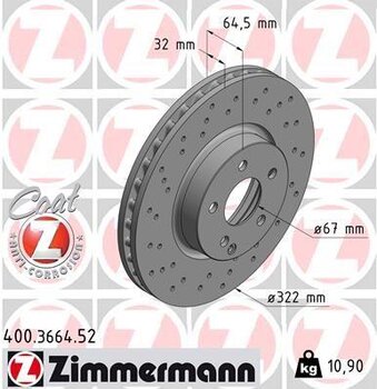 MERCEDES-BENZ SLC (R172) 300 (172.438) EIXO DIANTEIRO 2017 EM DIANTE 64