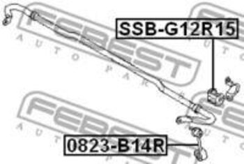 SUBARU FORESTER (SH_) 2.5 XT AWD EIXO TRASEIRO DE AMBOS OS LADOS 2007 2014