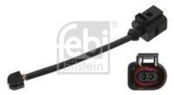 SENSOR PASTILHA FREIO VW TOUAREG (7LA, 7L6, 7L7) 4.2 V8 TRAS 2003 2006 12x12x10