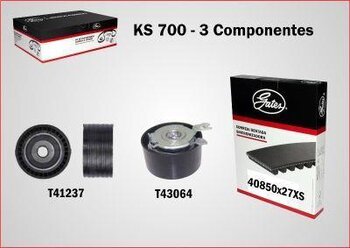 KIT CORREIA DENTADA RENAULT MEGANE II Grandtour (KM0/1_) 1.6 Flex 2006 2012 30X20X10