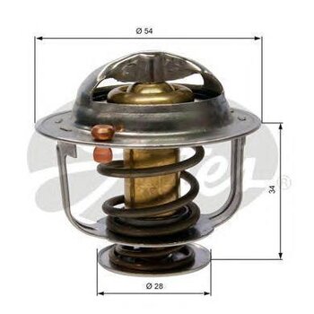 VALVULA TERMOSTATICA HONDA FIT II MONOCAB (GD_, GE3, GE2) 1.5 EX 2005 2008 12x12x12